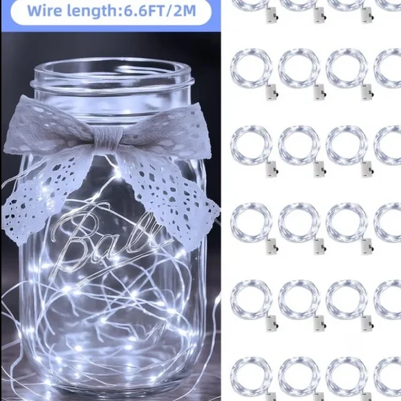 3 Strands of LED Twinkle Fairy Lights - Picture 5 of 5